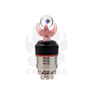 US Colored Puffco 3DXL Glass Carb Cap with Encased Opal