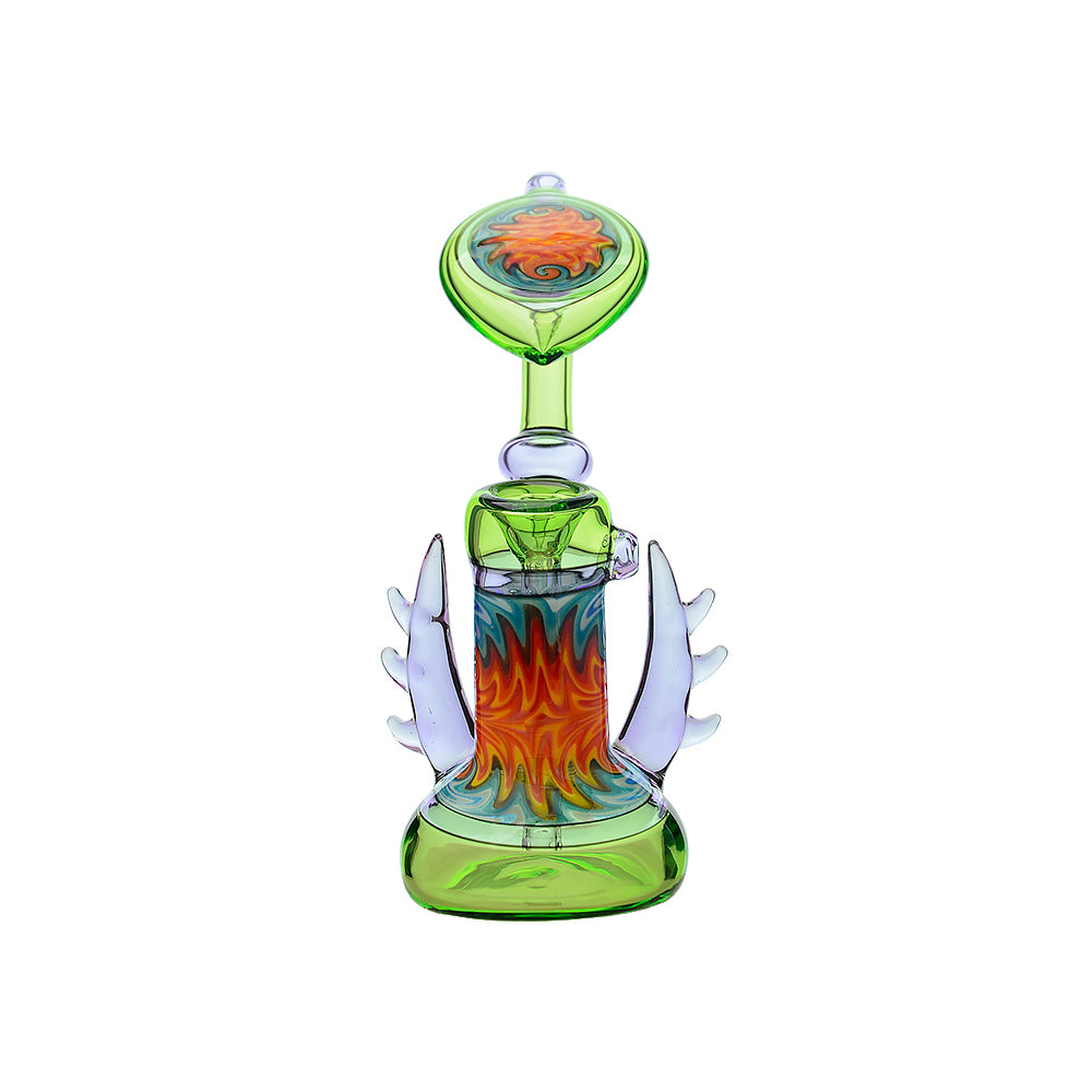 HEADY WIGWAG GLASS BUBBLER