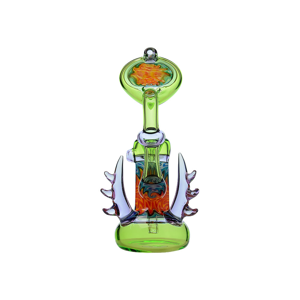 HEADY WIGWAG GLASS BUBBLER
