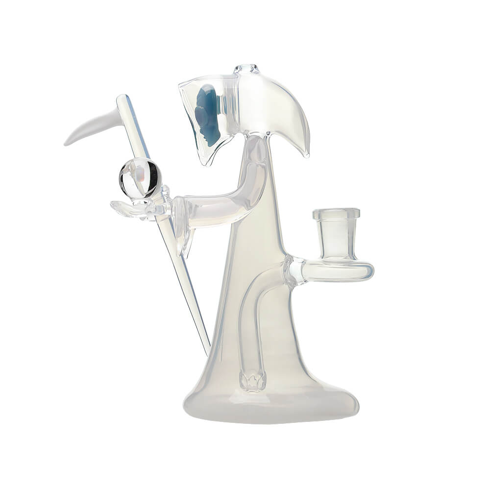 DeathGod Grim Reaper Dab Rig with Opal Marble