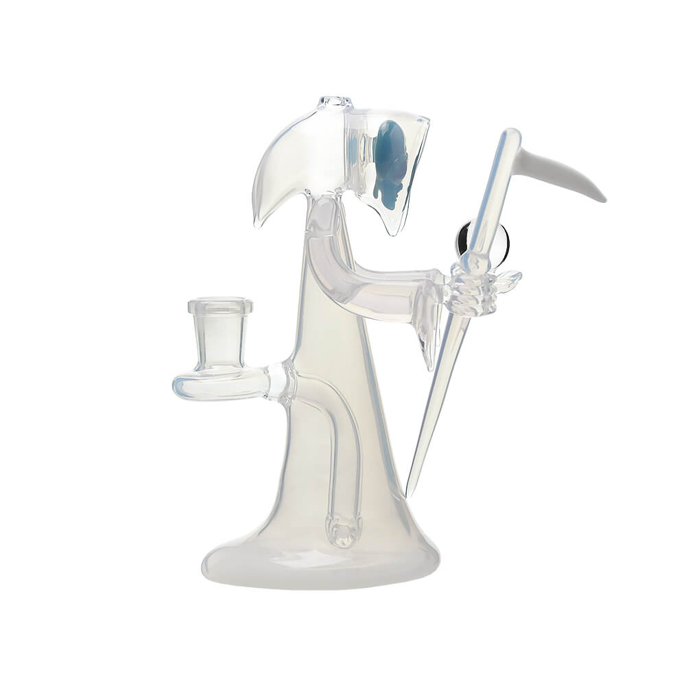 DeathGod Grim Reaper Dab Rig with Opal Marble