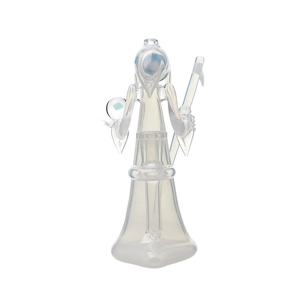 DeathGod Grim Reaper Dab Rig with Opal Marble