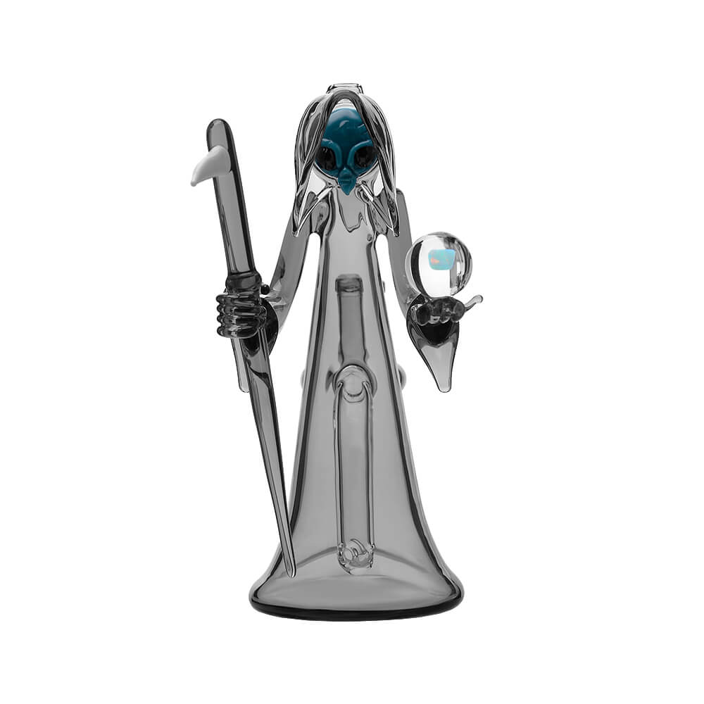 DeathGod Grim Reaper Dab Rig with Opal Marble