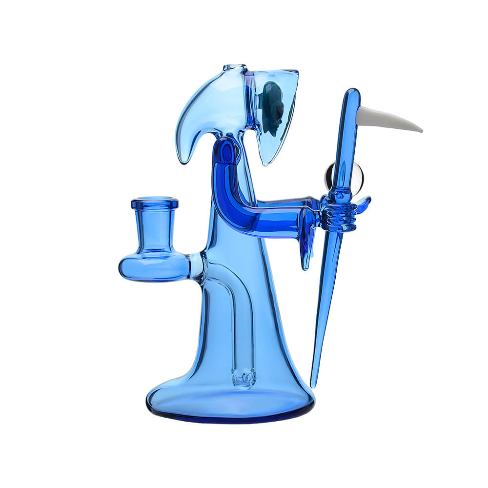 DeathGod Grim Reaper Dab Rig with Opal Marble