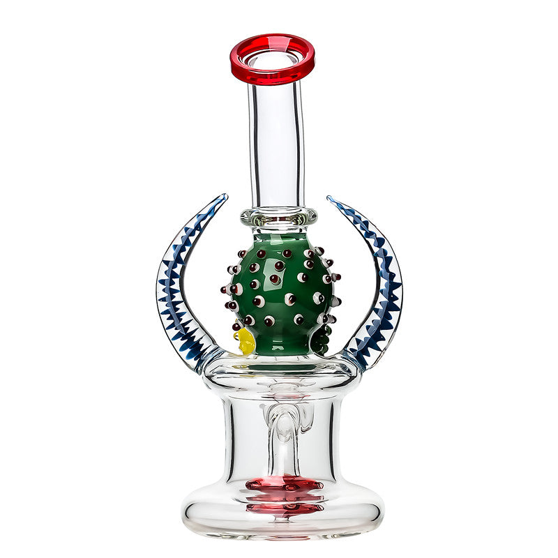 HORNS GLASS WATER PIPE GLASS DABRIG