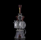 DUAL SWISS DISK GLASS WATER PIPE RECYCLER | DAB RIG | BOROTECH