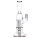 PILLAR BONG GLASS WATER PIPE GLASS BONG| BOROTECH | US WAREHOUSE