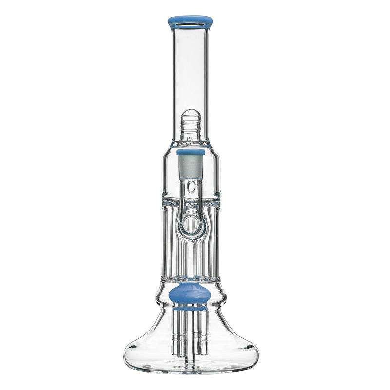 PILLAR BONG GLASS WATER PIPE GLASS BONG| BOROTECH | US WAREHOUSE