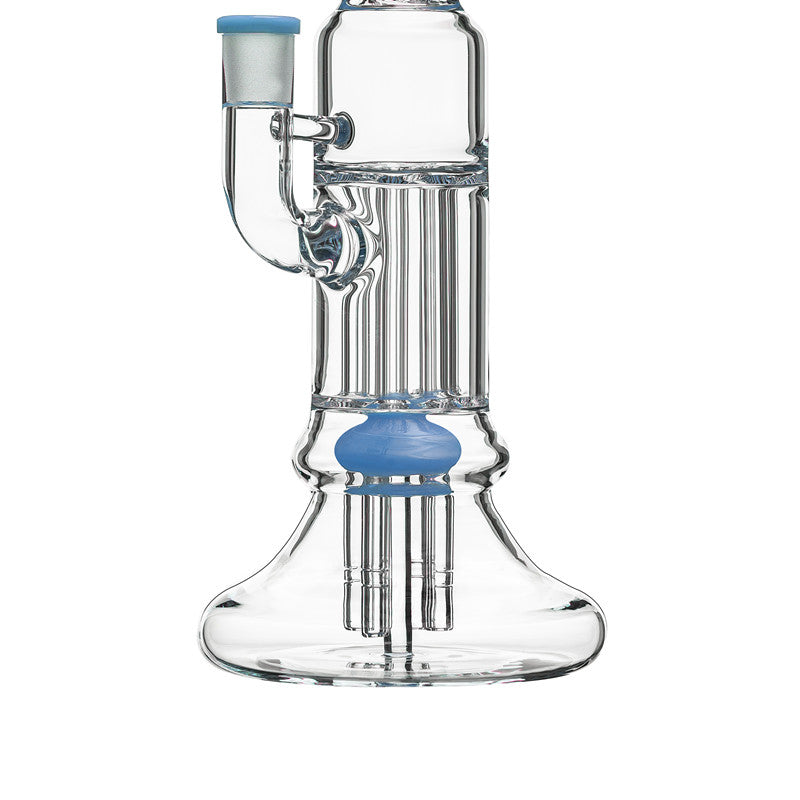 PILLAR BONG GLASS WATER PIPE GLASS BONG| BOROTECH | US WAREHOUSE