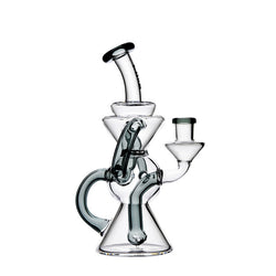 MINI RECYCLER GLASSWATER PIPE GLASS DABRIG | TOKE TECH