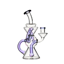 MINI RECYCLER GLASSWATER PIPE GLASS DABRIG | TOKE TECH