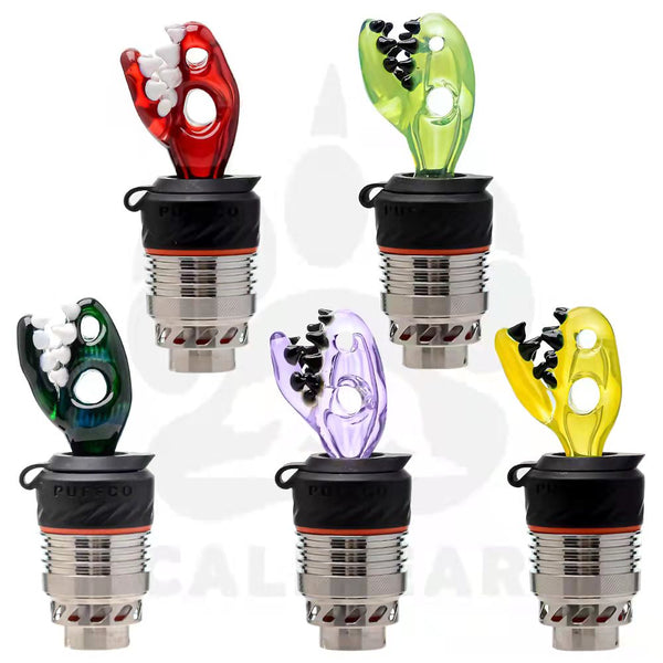 US Color Shark Head Puffco 3D XL Glass Cap | US WAREHOUSE