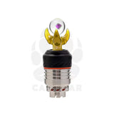 US Colored Puffco 3DXL Glass Carb Cap with Encased Opal
