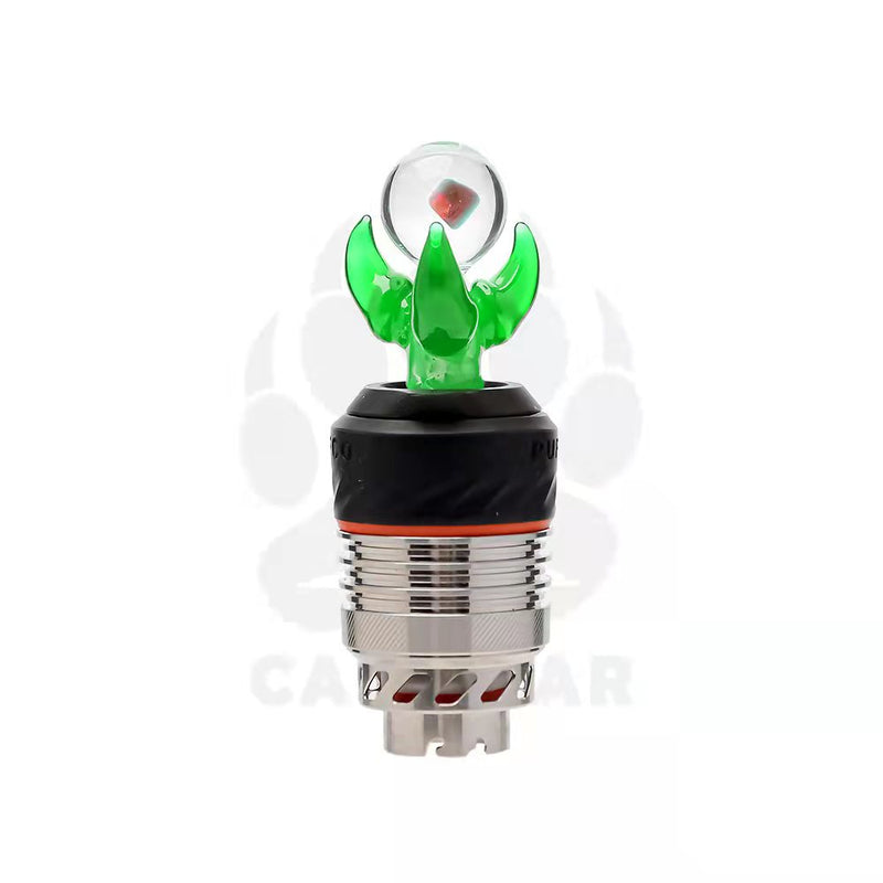 US Colored Puffco 3DXL Glass Carb Cap with Encased Opal | US WAREHOUSE