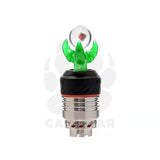 US Colored Puffco 3DXL Glass Carb Cap with Encased Opal