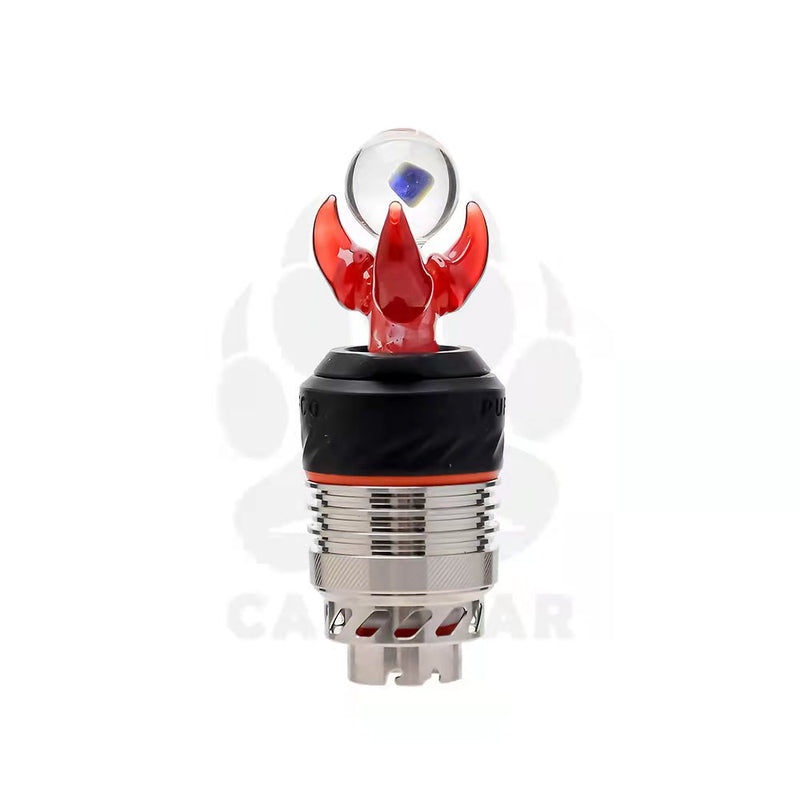 US Colored Puffco 3DXL Glass Carb Cap with Encased Opal | US WAREHOUSE