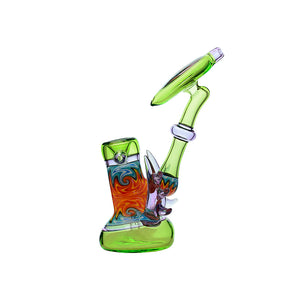 HEADY WIGWAG GLASS BUBBLER