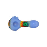 GB Double Wag Cap Spoon Glass Hand Pipes