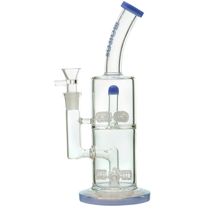 Glass Water Pipe Glass Bong with Matrix Perc