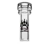 Calibear V2 Tri-Seed Perc Mini Bus 9MM Thickness Handcrafted Borosilicate Glass Gallery showcase view 8 highlighting functional glass details