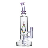 Calibear Premium DNA Spinning Dab Rig high-grade borosilicate glass dab rig with DNA percolator