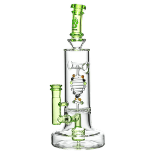 Calibear Premium DNA Spinning Dab Rig high-grade borosilicate glass dab rig with DNA percolator