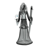 CALIBEAR REAPER RIG WITH REMOVABLE SCYTHE DABBER-Premium borosilicate glass dab rig from Calibear Glass. Ideal for dabbing, providing smooth hits and durability. Shop high-quality dab rigs, water pipes, bongs, erig glasses and glass smoking accessories at Calibear Glass. Elevate your smoking experience with a durable and stylish glass dab rig. Free shipping on all orders
