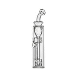 Calibear Fab Torus Incycler Glass Attachment (Clear) alternate view showing internal circulation pathways and Tri-Seed Perc for Dr. Dabber Switch Go