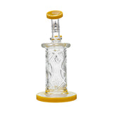 Calibear Premium Wall Perc Dab Rig W/ Opal Handcrafted Borosilicate Glass Gallery showcase view 7 highlighting functional glass details