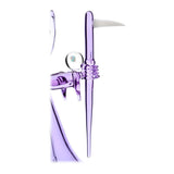 Calibear Reaper Rig W/ Removable Scythe Dabber & Shinning Opal Handcrafted Borosilicate Glass Gallery showcase view 20 highlighting functional glass details