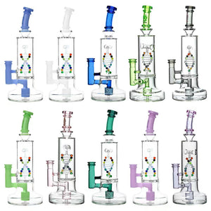 Calibear Premium DNA Spinning Dab Rig high-grade borosilicate glass dab rig with DNA percolator