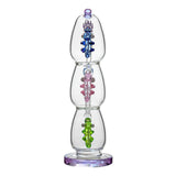 Calibear Triple Yoshi Egg Dab Rig Handcrafted Borosilicate Glass Gallery showcase view 5 highlighting functional glass details