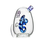 Calibear Triple Yoshi Egg Dab Rig Handcrafted Borosilicate Glass Gallery showcase view 8 highlighting functional glass details