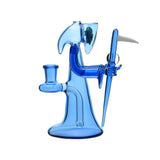 DeathGod Grim Reaper Dab Rig with Opal Marble