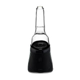 Four colorful conical dry top glass attachments for Puffco Peak OG and Pro in blue, smoke, purple, and clear by CaliBear.