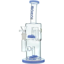 Double Hex Glass Bong Glass water pipe | Borotech | US WAREHOUSE