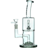 Double Hex Glass Bong Glass water pipe