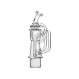 Dr. Dabber Switch 2 fitted with Calibear (Clear) Dual Chamber Recycler Glass Attachment featuring recycler airflow and dual chamber cooling design