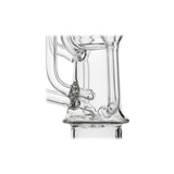 Dr. Dabber Switch 2 fitted with Calibear (Clear) Dual Chamber Recycler Glass Attachment featuring recycler airflow and dual chamber cooling design