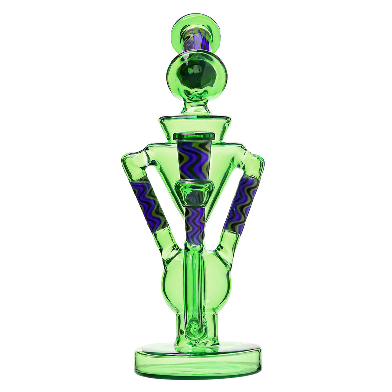 8.6 Inch WIGWAG Water Pipe Recycler Dab Rig