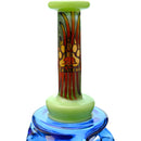 Wigwag Glass Dab Rig Glass Recycler with Encased Opal | US WAREHOUSE