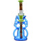 Wigwag Glass Dab Rig Glass Recycler with Encased Opal | US WAREHOUSE