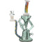 Wigwag Glass Dab Rig Glass Recycler with Encased Opal | US WAREHOUSE