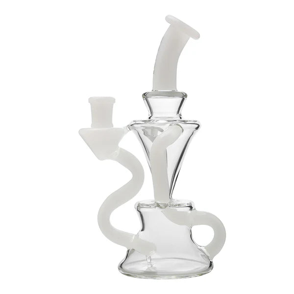Colored Glass water pipe recycler DAB RIG | BOROTECH | US WAREHOUSE