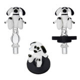 Calibear Handmade Dog Glass Carb Cap For Dr. Dabber Switch 2 Handcrafted Borosilicate Glass Main product view showing precision borosilicate glass craftsmanship for Dr. Dabber Switch 2