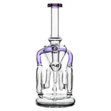 BORO Infinity Loop Torus Recycler Handcrafted Borosilicate Glass Gallery showcase view 17 highlighting functional glass details
