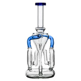 BORO Infinity Loop Torus Recycler Handcrafted Borosilicate Glass Gallery showcase view 5 highlighting functional glass details
