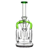 BORO Infinity Loop Torus Recycler Handcrafted Borosilicate Glass Gallery showcase view 9 highlighting functional glass details