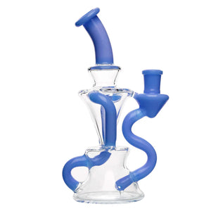 Colored Glass water pipe recycler DAB RIG | BOROTECH
