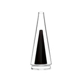 Calibear replacement glass attachments for Puffco Peak OG and Pro featuring various colored inner cones including black, pink, green, and blue.
